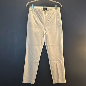 J. Crew Martie Pants, White, Size 2